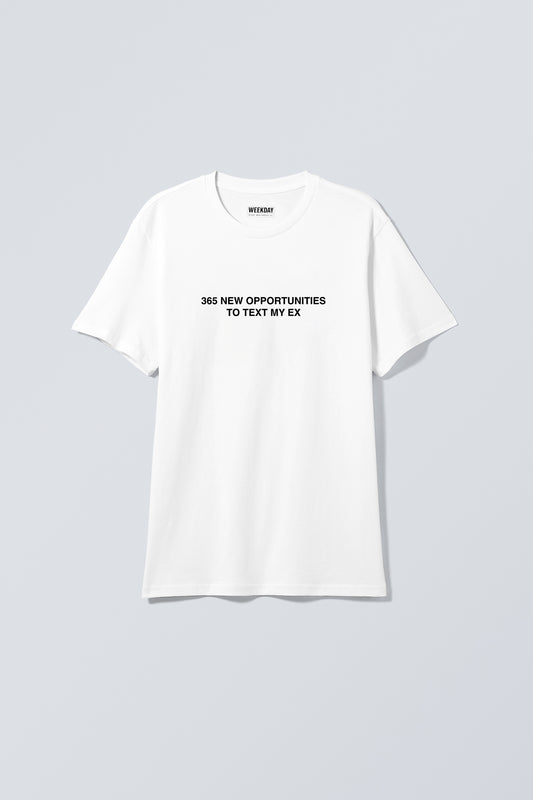 WEEK 1 STANDARD TEE WHITE